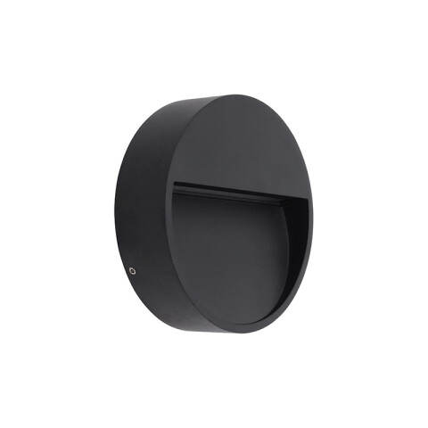 Apliq. pared red ngo 6W cálida IP65 220v 300lm 90° ZU0300