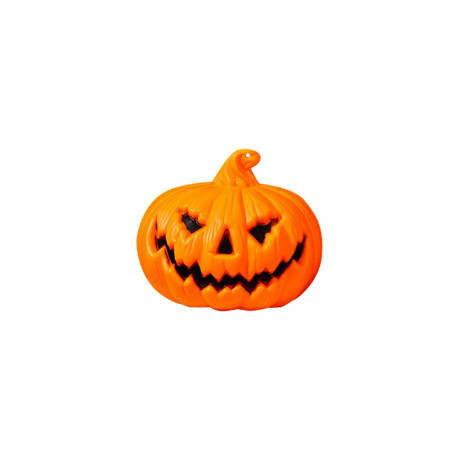 Mini calabazas plásticas con luces decorativas Naranja