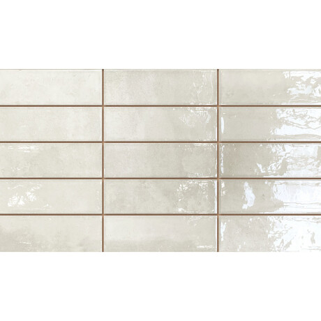 CERAMICA PARA PARED 31.6X60 BLANCO BRILLO PRECORTE PRISSMACER GAMAS DE BLANCO