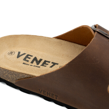 SANDALIAS VENET - CUERO BRUNN TOSTADO