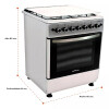 Cocina Punktal Turca Pk-1050 Etk Color Inox Con Puerta Con Visor 220v(Pausada) Cocina Punktal Turca Pk-1050 Etk Color Inox Con Puerta Con Visor 220v(pausada)