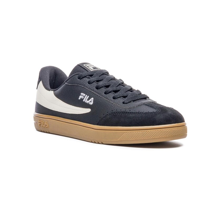 Championes Fila Court 80 Negro-beige