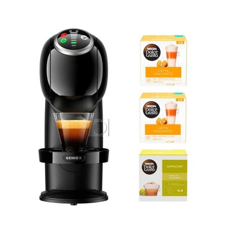 Cafetera Automática Genio S Plus + 3 Cafés NEGRO