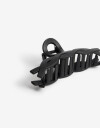 Broche Acrilico Broche Acrílico Trenzado - Negro