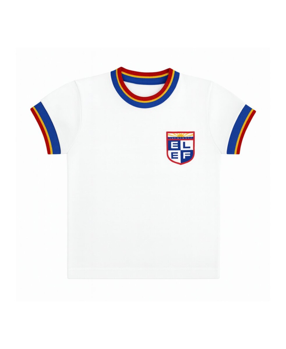 T-shirt manga corta Elbio Fernández - Blanco 