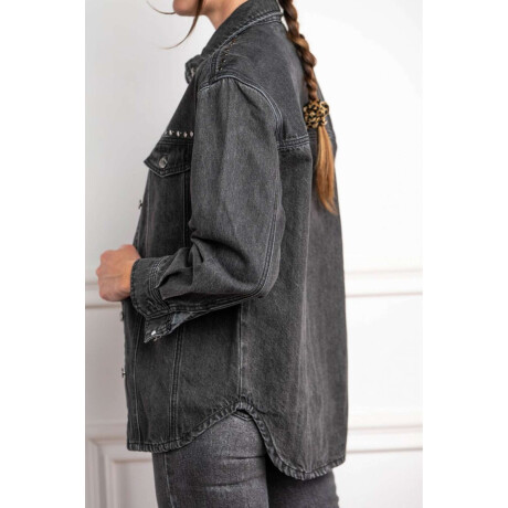 Sobrecamisa Tachas Gris