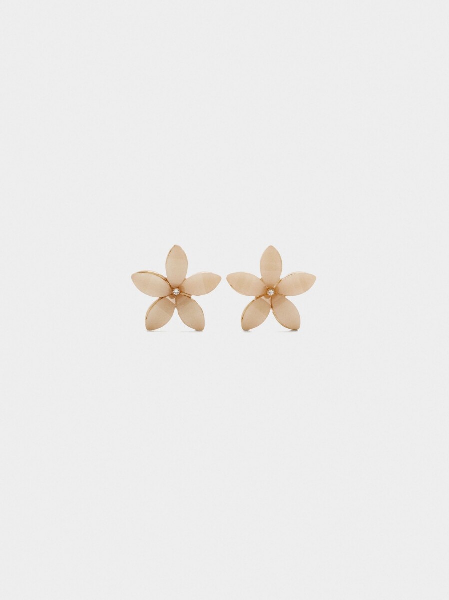 Pendiente Mare - beige 