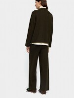 Pantalón De Punto Cintura Elástica caqui