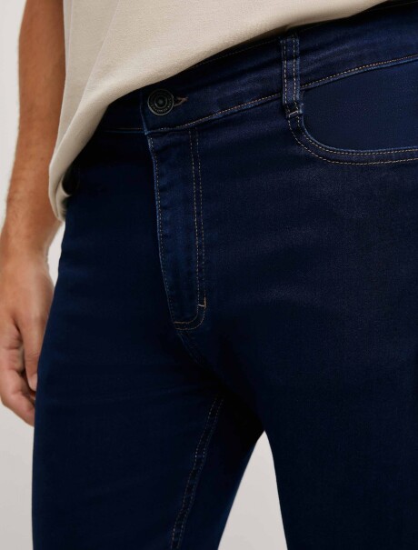 PANTALÓN DE JEAN SKINNY SOFT TOUCH AZUL OSCURO