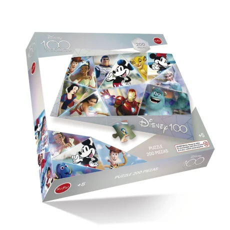 Puzzle Disney 100 Años 200 Piezas Disney 001