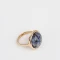 Anillos Medianos y Grandes Con piedra Anillo Mediano Con Piedra - Dorado