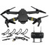 Drone 998 Pro 4k 1080p Con Cámara Rc Cuadricóptero DRONE 988PRO DOBLE CAMARA WIFI
