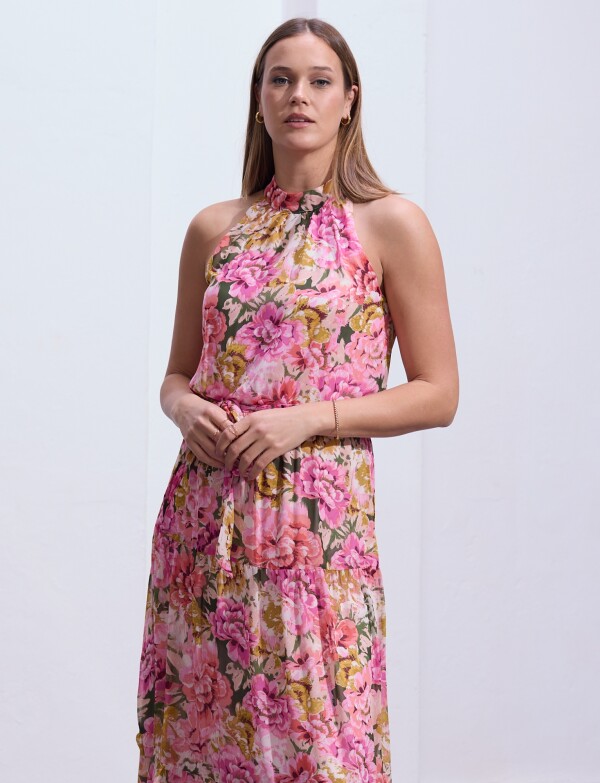 Vestido Maxi Printed ROSA/MULTI