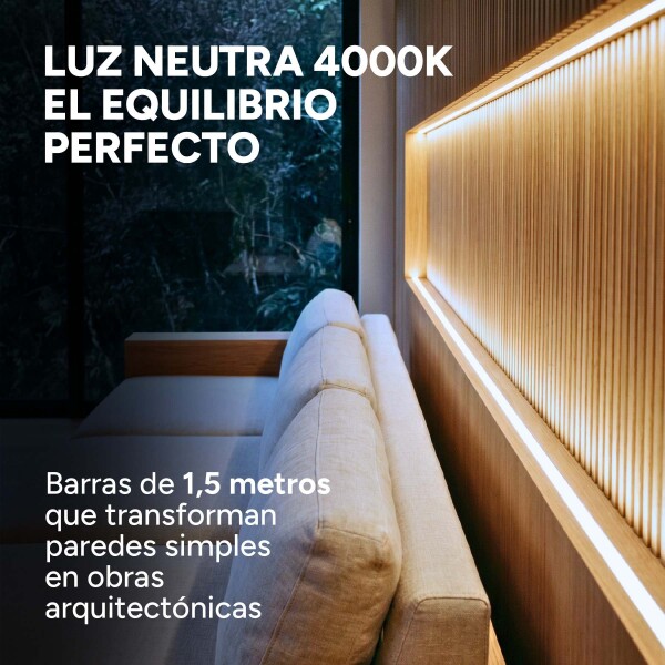 Repuesto Barra LED para Panel WPC 150 cm Encastrable Neutra