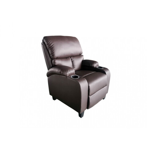 POLTRONA RECLINABLE 1 CUERPO MARRON L6201A POLTRONA RECLINABLE 1 CUERPO MARRON L6201A