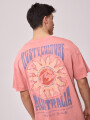 T-SHIRT OLINE RUSTY Rosa Claro