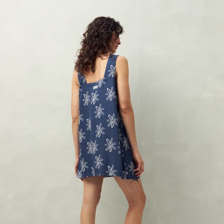 VESTIDO URRUTIA Indigo