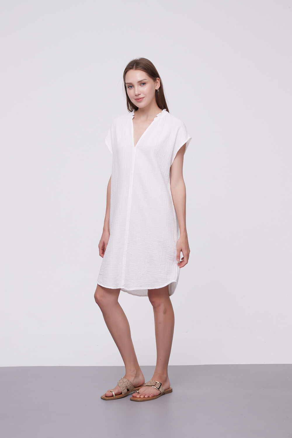 Vestido Bettys Marfil / Off White