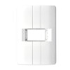 PLACA-BASTIDOR L/DONNA BLANCO 1 MODULO PLACA-BASTIDOR L/DONNA BLANCO 1 MODULO