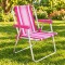 Silla Infantil Alta Aluminio ROSA