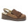 ZUECO CUERO PESSI MARRON