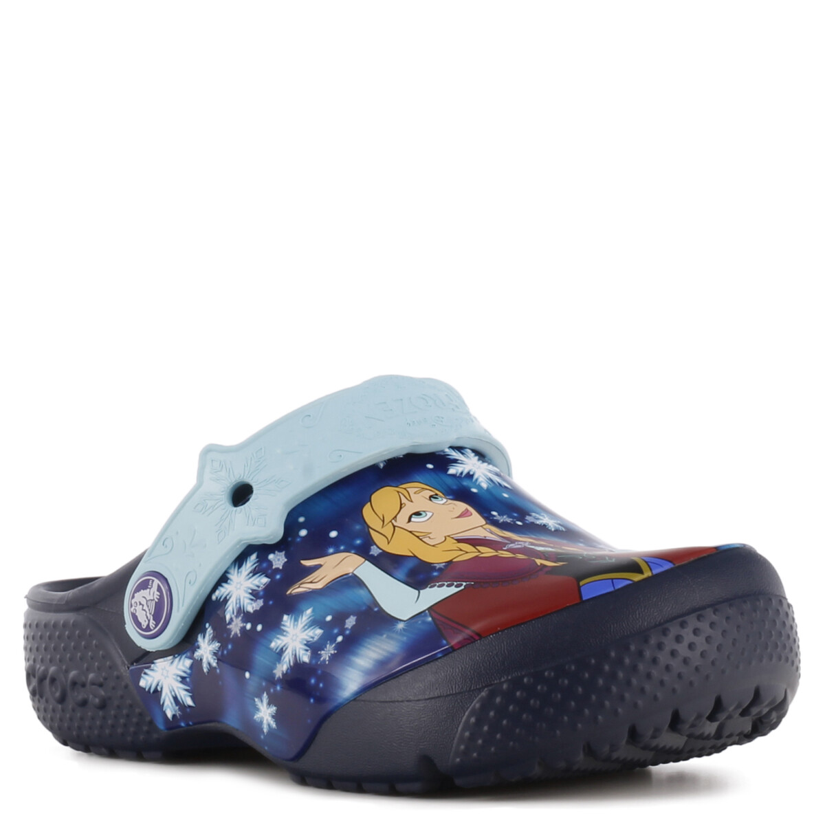 Zuecos Infantiles Crocs Frozen Kids - Azul Marino 