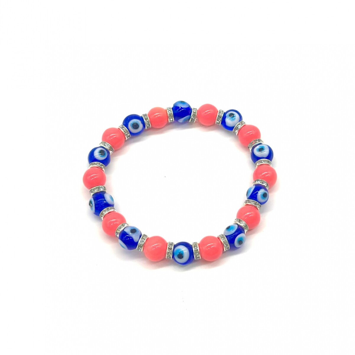 Pulsera ojo turco - Fucsia 