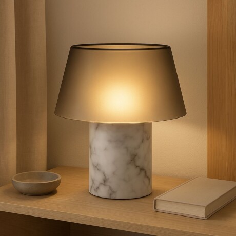 LUMINARIA DE MESA MARBLE LIGHT Blanco - UNICO