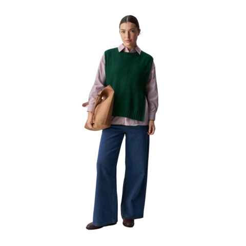 CHALECO TILA S-XXL VERDE BOTE