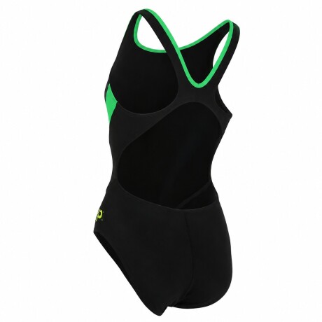 Malla de Baño Michael phelps Team Splice Comp Back Uv 50+ AZUL-NEGRO