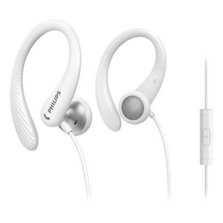 Auriculares Cableados PHILIPS Sport TAA1105WT/0 Con Micrófono - White Auriculares Cableados PHILIPS Sport TAA1105WT/0 Con Micrófono - White