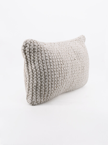FUNDA ALMOHADON OFF WHITE