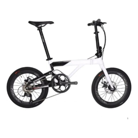 Bicicleta Java Neo 2 Rodado 20 Plegable Aluminio 9v BICICLETA JAVA NEO 2 R20 BLANCO Y NEGRO