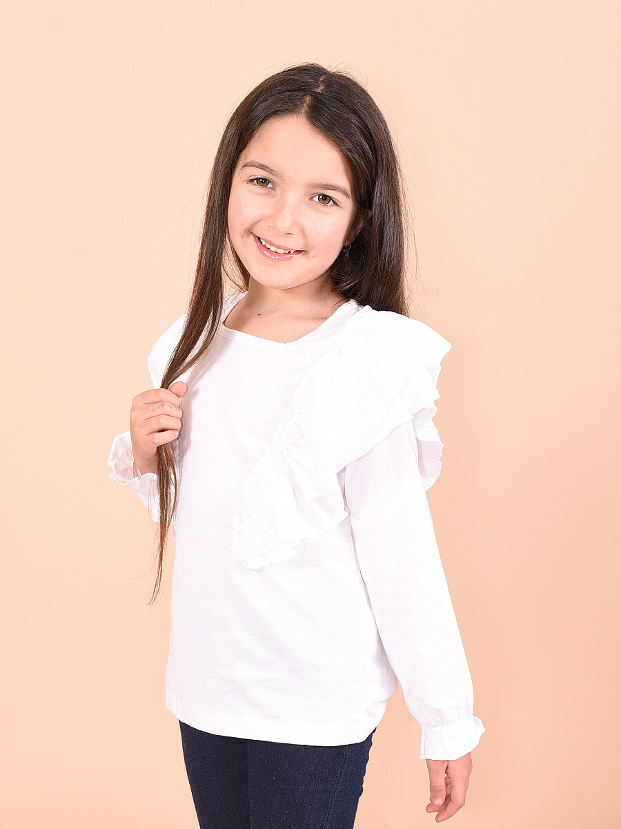 BLUSA BUTTERFLY - BLANCO 