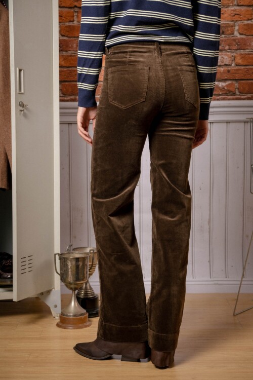 Pantalón de Courderoy Chocolate