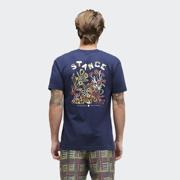 Remera Stance Cut It Out Azul