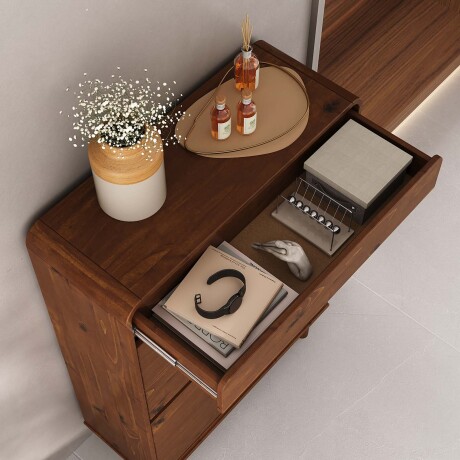 ZAPATERA MADERA MARRON FORT