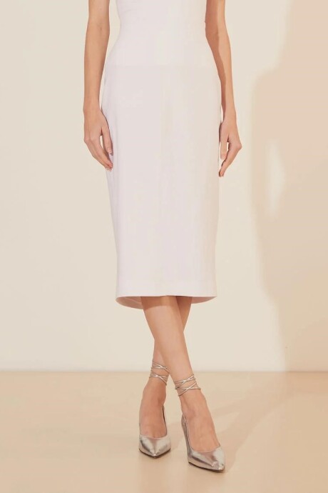 Falda Madelyn Blanco