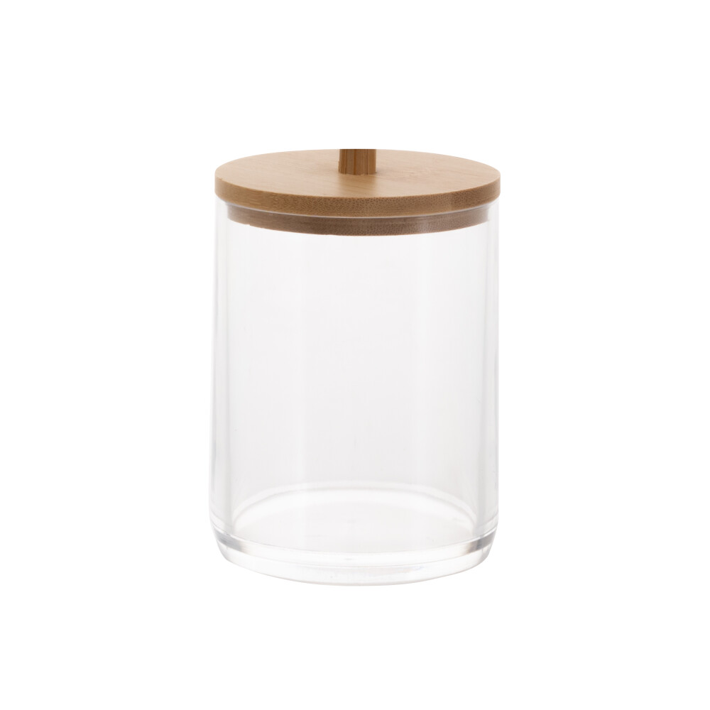 FRASCO PLASTICO TRANSPARENTE C/TAPA