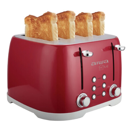 Tostadora Aiwa Aw-td5728-r 1600w 7 Niveles 4 Panes 001