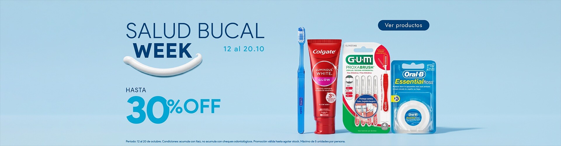 Salud Bucal Week hasta 30% off