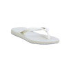 Tropical Brasil Ojota Slim Basic De Mujer - Blanco Blanco