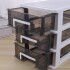 Organizador Plastico 3 Cajones Niveles Multiuso Baño Oficina Color Variante Blanco