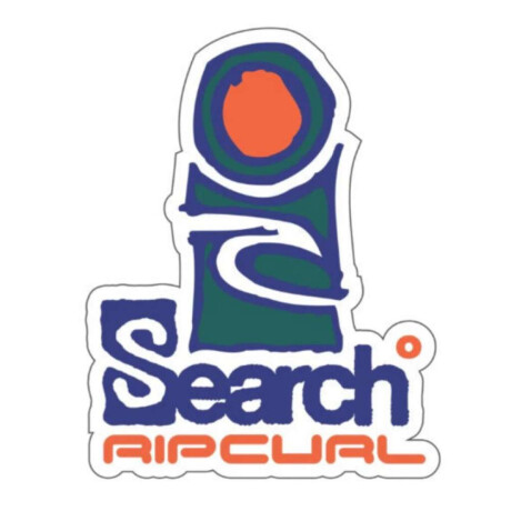Sticker Rip Curl Logo Multicolor