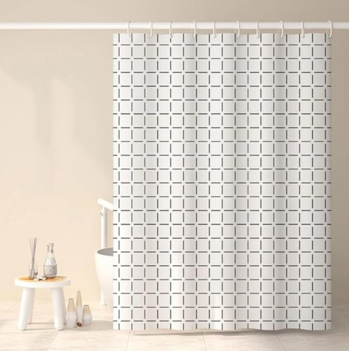 Cortina de Baño 180x180cm - Cuadros 