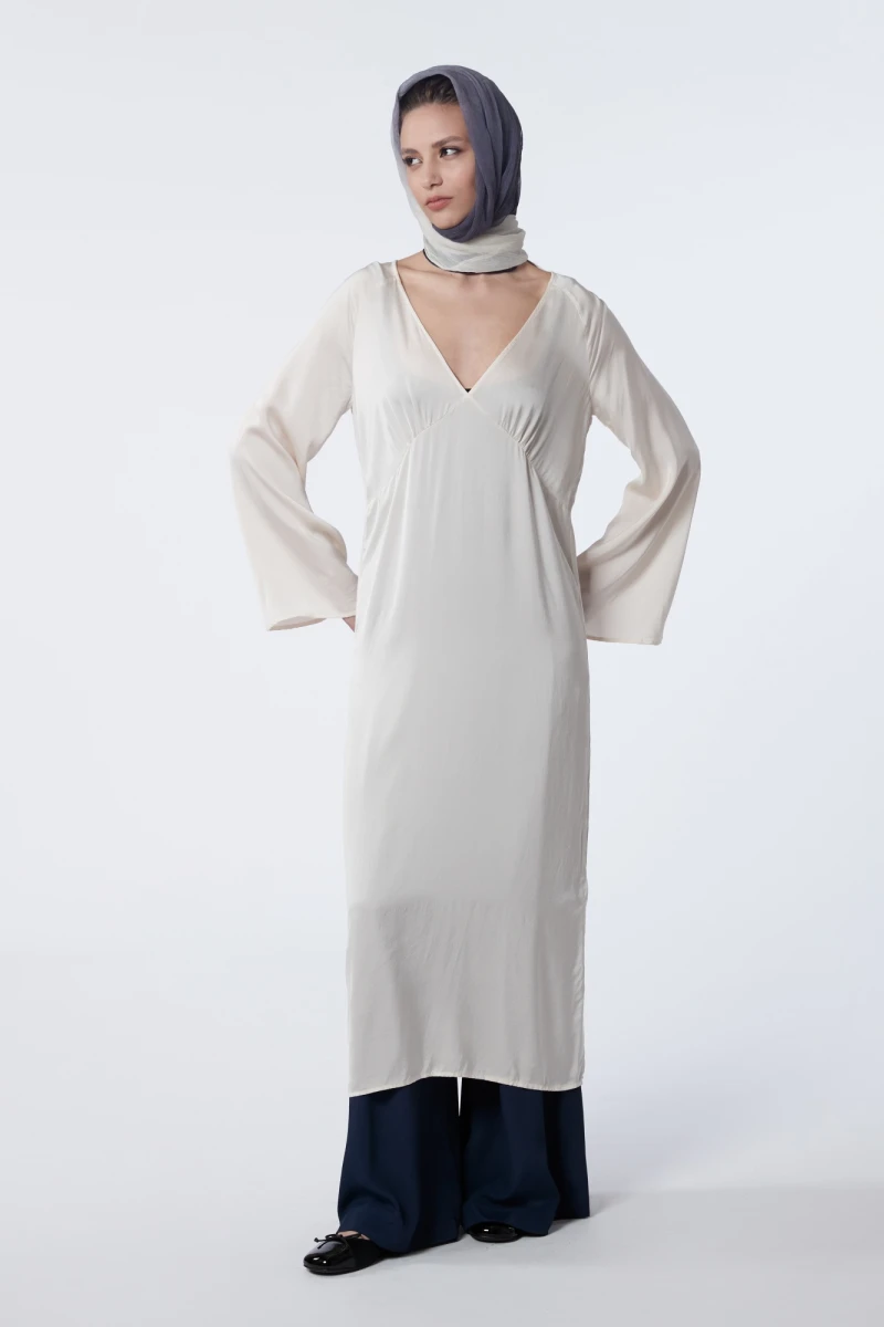 MINA DRESS Off White