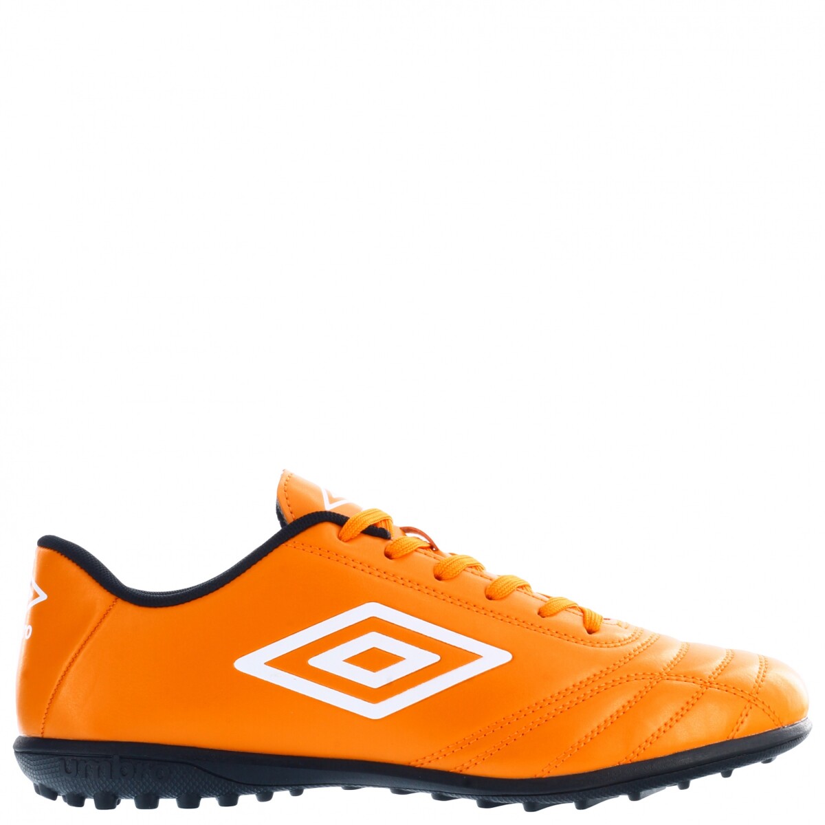 Championes de Hombre Umbro Futbol 5 Classico II TF Umbro - Anaranjado Fluo - Negro - Blanco 