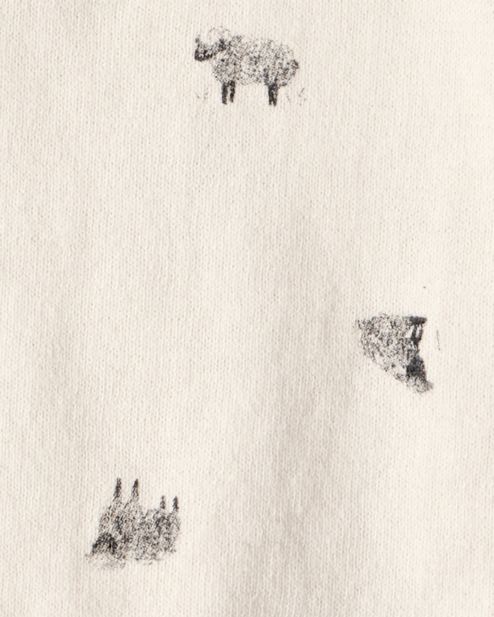 Set dos piezas de algodón, pantalón y remera, diseño ovejas Set dos piezas de algodón, pantalón y remera, diseño ovejas