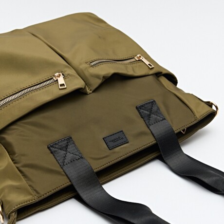 BOLSO SHEERAN Verde Militar