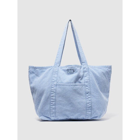 SP26 OVERDYE CANVAS TOTE MOONSTONE BLUE